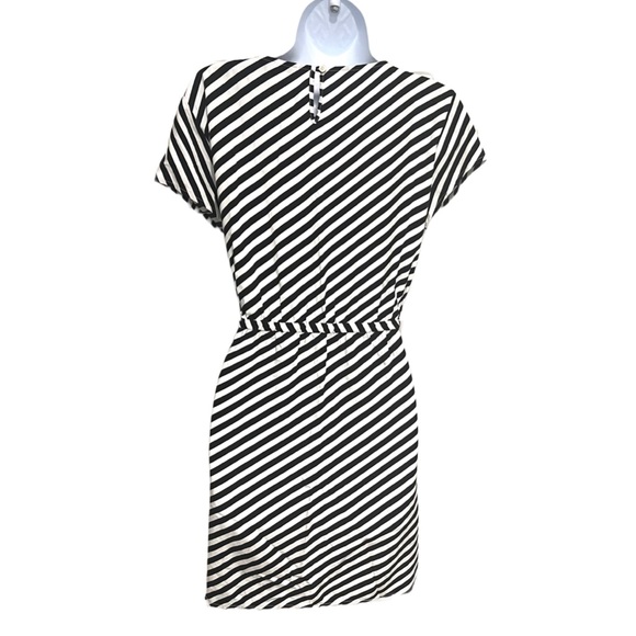 J. Crew B&W Striped Romper - Picture 2 of 6